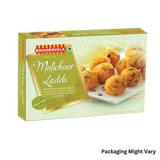 Motichoor Laddu (Desi Ghee) 1 KG - Bikanervala UAE